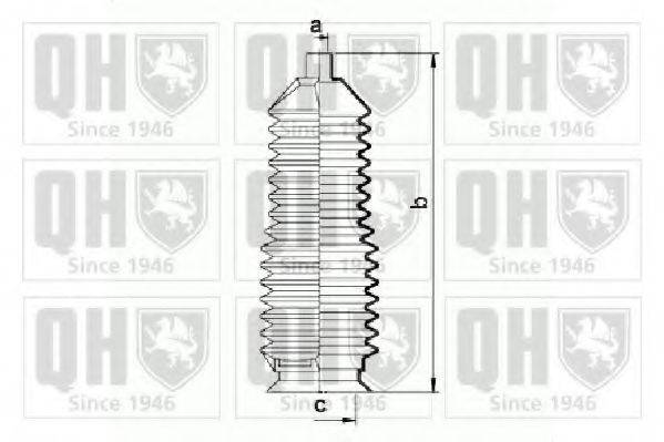 QUINTON HAZELL QG1309 Комплект пильника, рульове керування