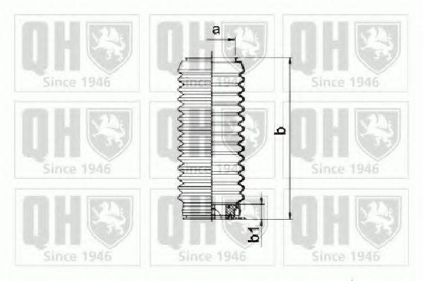 QUINTON HAZELL QG1435 Комплект пильника, рульове керування