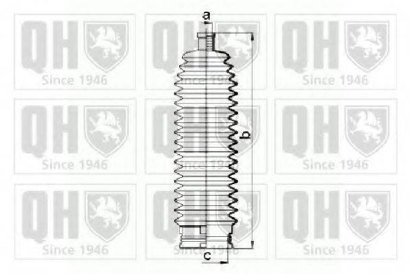 QUINTON HAZELL QG1440 Комплект пильника, рульове керування