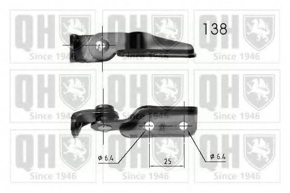 QUINTON HAZELL QTS840266 Газова пружина, кришка багажника