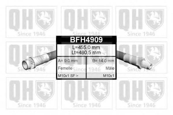 QUINTON HAZELL BFH4909 Гальмівний шланг