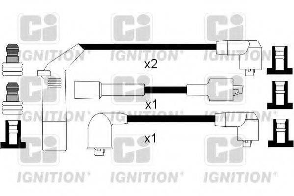 QUINTON HAZELL XC1059 Комплект дротів запалювання