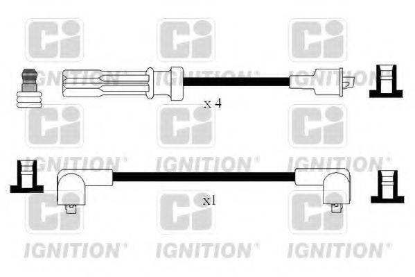 QUINTON HAZELL XC1205 Комплект дротів запалювання