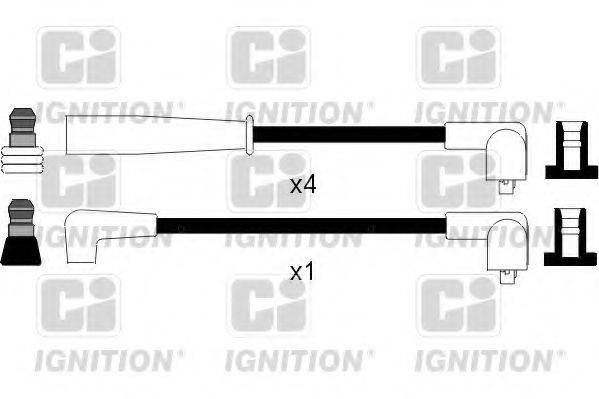 QUINTON HAZELL XC989 Комплект дротів запалювання