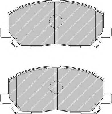 FERODO FDB1911 Комплект гальмівних колодок, дискове гальмо