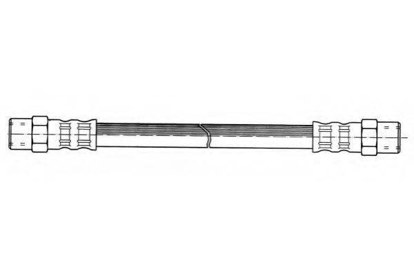 FERODO FHY2410 Гальмівний шланг