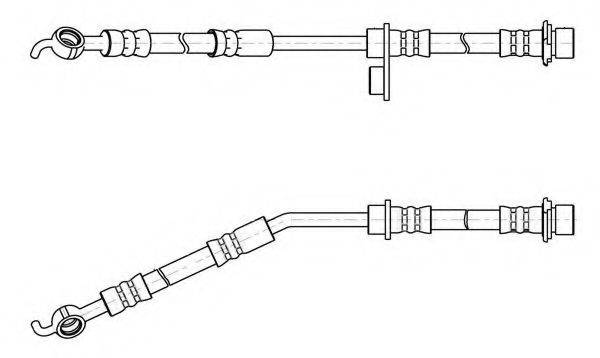 FERODO FHY2697 Гальмівний шланг