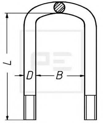 PE AUTOMOTIVE 01518440A Драбина ресори