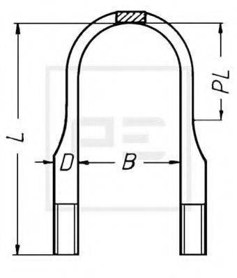 PE AUTOMOTIVE 01524000A Драбина ресори