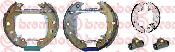 BREMBO K61039 Комплект гальмівних колодок