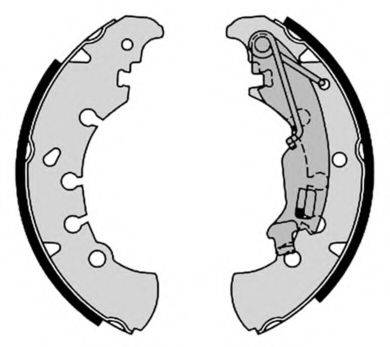 BREMBO S23555 Комплект гальмівних колодок