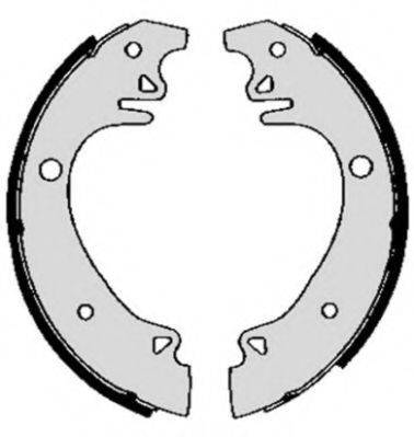 BREMBO S61509 Комплект гальмівних колодок