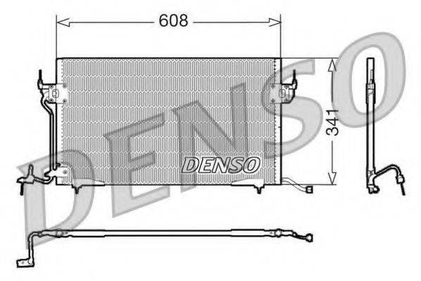 DENSO DCN21010 Конденсатор, кондиціонер