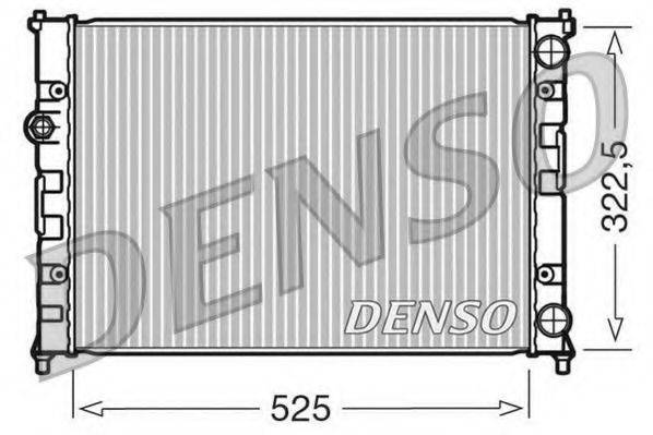 DENSO DRM26008 Радіатор, охолодження двигуна