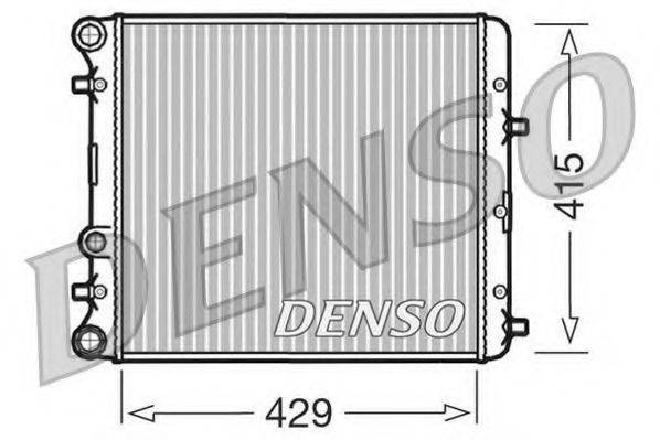 DENSO DRM27002 Радіатор, охолодження двигуна