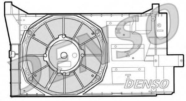 DENSO DER09050 Вентилятор, охолодження двигуна