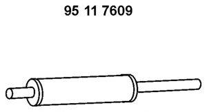 EBERSPACHER 95117609 Передглушувач вихлопних газів