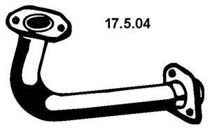 EBERSPACHER 17504 Труба вихлопного газу