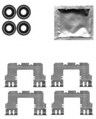 MINTEX MBA1785 Комплектуючі, колодки дискового гальма