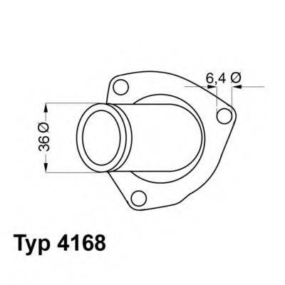 WAHLER 416892D Термостат, охолоджуюча рідина