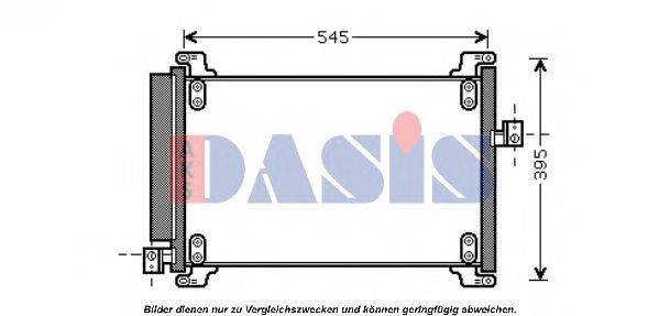 AKS DASIS 082044N Конденсатор, кондиціонер