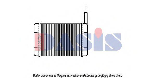 AKS DASIS 099100N Теплообмінник, опалення салону