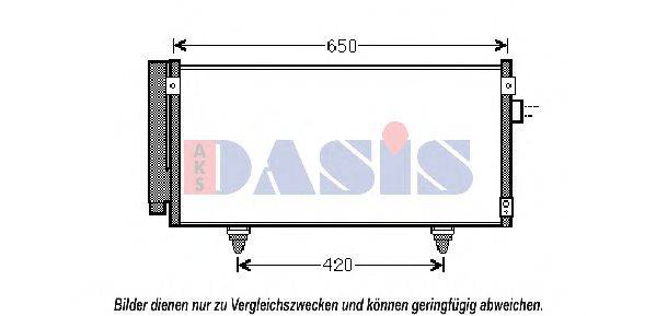 AKS DASIS 352015N Конденсатор, кондиціонер