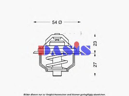 AKS DASIS 750075N Термостат, охолоджуюча рідина