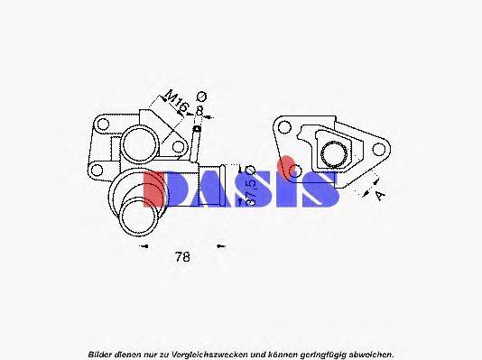 AKS DASIS 751839N Термостат, охолоджуюча рідина