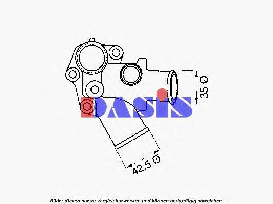 AKS DASIS 751844N Термостат, охолоджуюча рідина