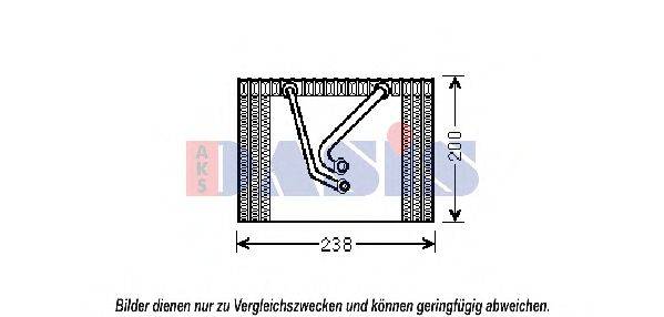 AKS DASIS 820309N Випарник, кондиціонер
