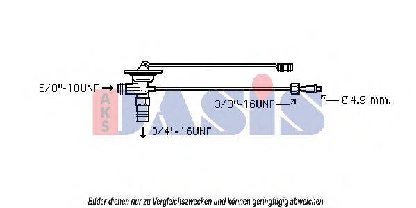 AKS DASIS 840006N Розширювальний клапан, кондиціонер