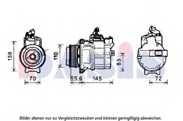 AKS DASIS 851903N Компресор, кондиціонер