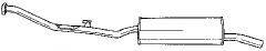 AKS DASIS SG15601 Глушник вихлопних газів кінцевий