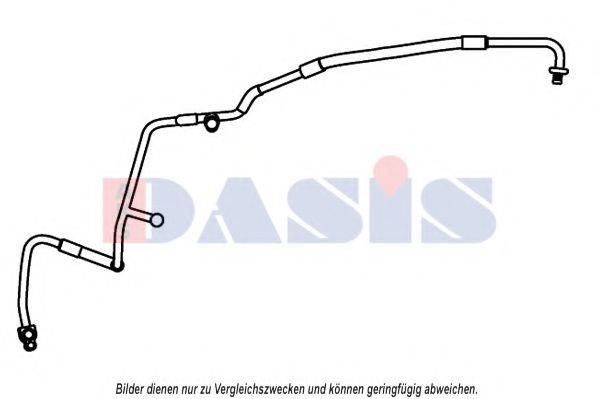 AKS DASIS 885833N Трубопровід високого тиску, кондиціонер