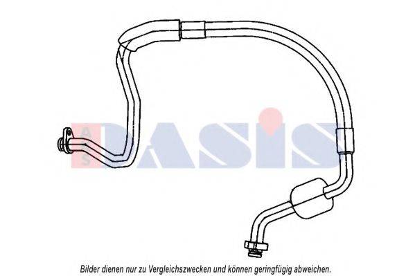 AKS DASIS 885870N Трубопровід низького тиску, кондиціонер