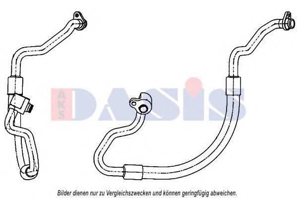 AKS DASIS 885872N Трубопровід низького тиску, кондиціонер