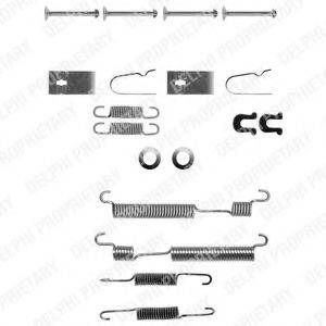 DELPHI LY1056 Комплектуючі, гальмівна колодка