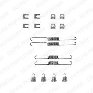 DELPHI LY1146 Комплектуючі, гальмівна колодка