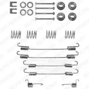 DELPHI LY1222 Комплектуючі, гальмівна колодка