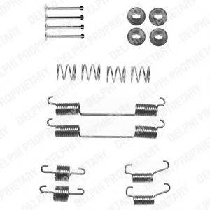 DELPHI LY1322 Комплектуючі, гальмівна колодка