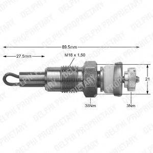DELPHI HDS316 Свічка розжарювання