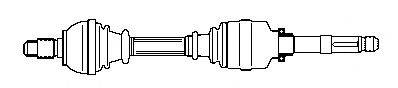 FARCOM 121853 Приводний вал