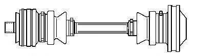 FARCOM 121544 Приводний вал