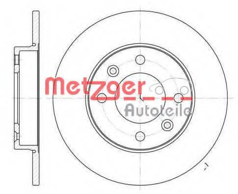 METZGER 663000 гальмівний диск