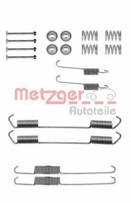 METZGER 1050689 Комплектуючі, гальмівна колодка