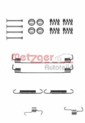 METZGER 1050819 Комплектуючі, гальмівна колодка