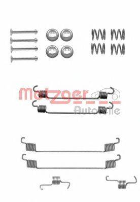 METZGER 1050820 Комплектуючі, гальмівна колодка