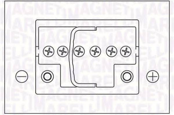 MAGNETI MARELLI 067300260005 Стартерна акумуляторна батарея; Стартерна акумуляторна батарея