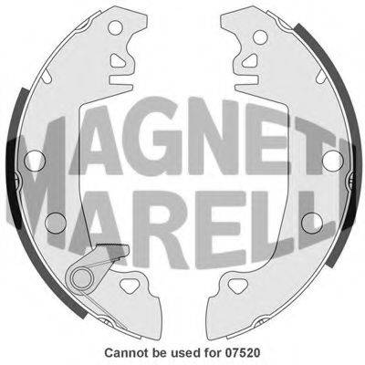 MAGNETI MARELLI 360219192100 Гальмівні колодки